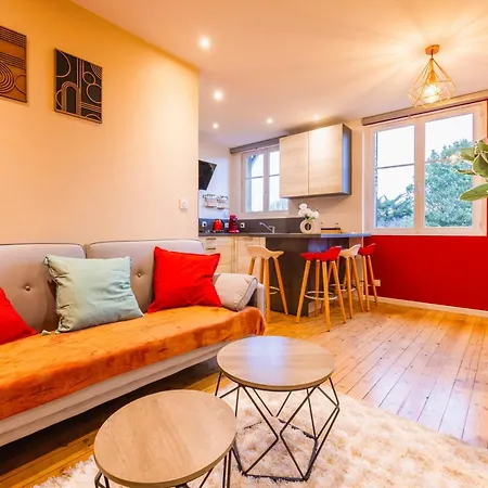 Apartmán De Standing - Coeur De / 10min De Nantes